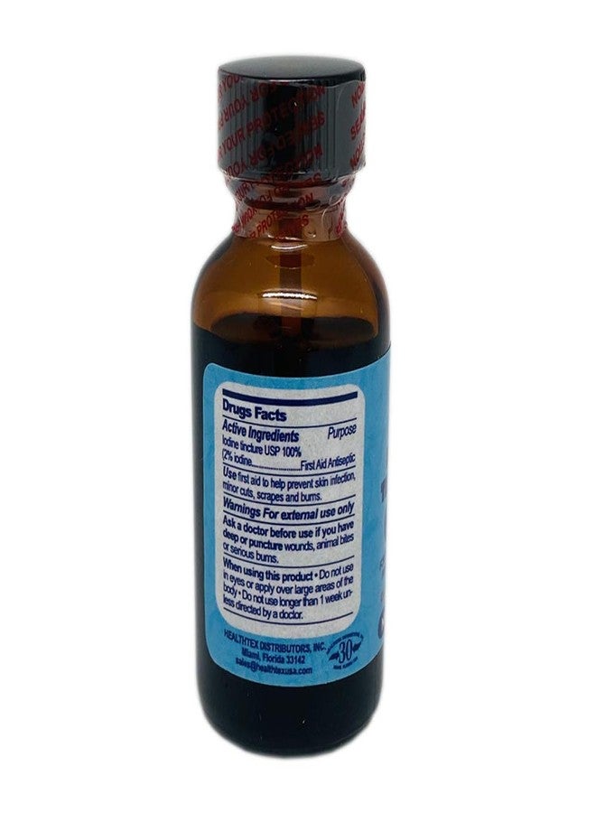 dr dry Dr Sana Iodine Tincture. First Aid Antiseptic. Prevents Infection in Minor Scrapes, Cuts, Bruises and Burns. 1 fl.oz. - Image 2